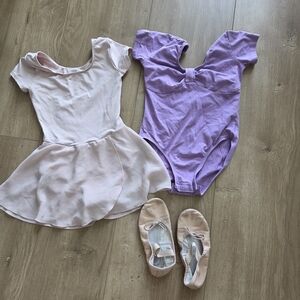 Bloch Light Pink Ballet Leotard Bundle